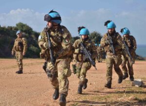 Bersaglieri in missione di pace